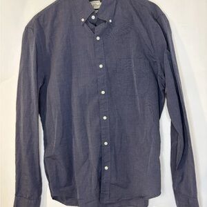 J. Crew Casual Navy Button-Down Shirt
